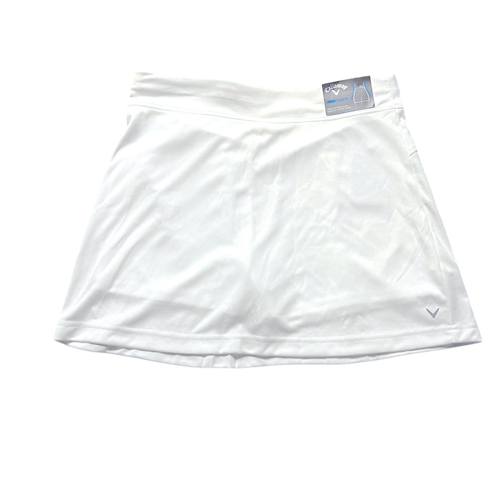 NWT Callaway Golf Skort Skirt White Women’s Size Medium